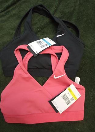 Спортивный топ бюстгальтер nike оригинал dri -fit s,m,xl