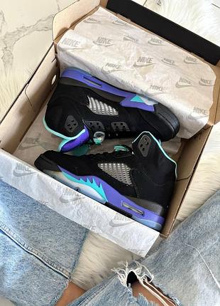 Jordan 5 black grape