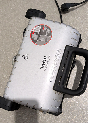 Електрогриль tefal minute grill, тостер, гриль