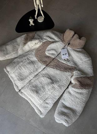 Двусторонняя куртка nike cocca cream white 3