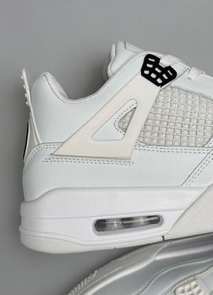 Nike air jordan 4 retro white 3