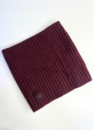Бафф бордовий теплий  buff