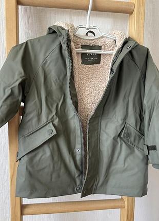 Дощовик утеплений zara, 98 р