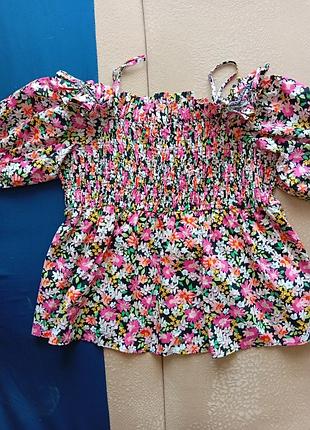Блуза бавовна dorothy perkins розмір 18(46) — йде на 52-54-56 5