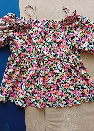 Блуза бавовна dorothy perkins розмір 18(46) — йде на 52-54-56 7
