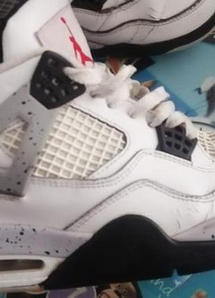 Мужские кожаные  баскетбольные  кроссовки nike air/jordan