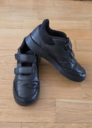 Кросівки для дітей adidas tensaur чорні, розмір 35, устілка 21.5 см, штучна екошкіра