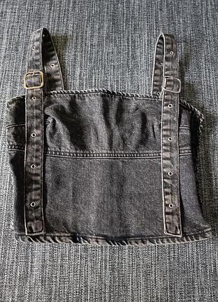 Жіночий джинсовий топік zara
