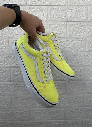 Кеди унісекс vans old skool жовті
