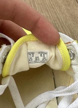 Кеди унісекс vans old skool жовті 5