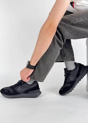 Водонепроникні кросівки nike phoenix waffle gtx all black