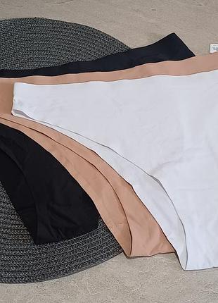 Трусики набор 3шт бесшовные primark