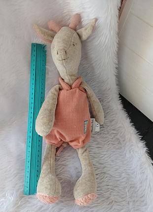 М'яка іграшка жираф bibiscus sous mon baobab від moulin roty жирафка