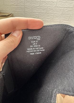 Ботфорти h&m, штучна замша 3