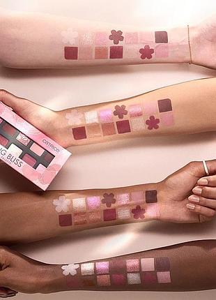 Тіні для повік catrice blooming bliss slim eyeshadow palette