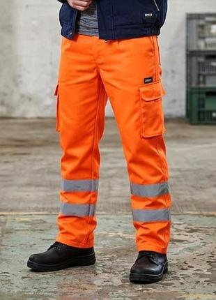 Светоотражающие рабочие брюки / брюки высокой выдомосты arco high visibility