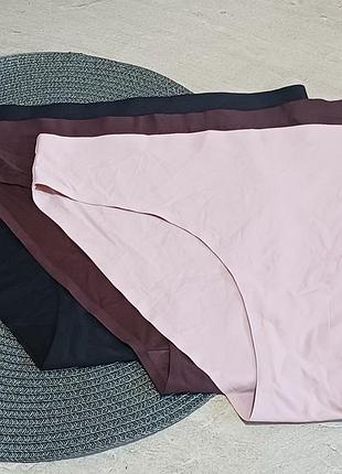 Трусики набор 3шт бесшовные primark
