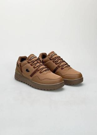 Водонепроникні кросівки lacoste t-clip winter gtx coyote