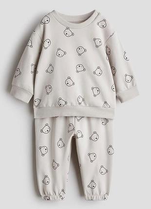 Утеплений костюм на флісі від h&m