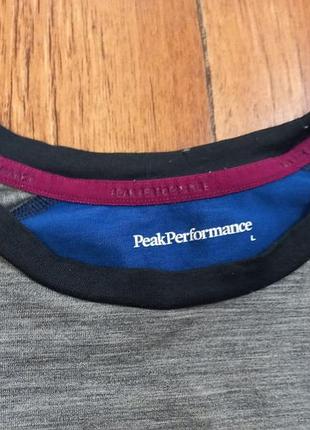 Термокофта вовна мериносів merino peak performance р.м-l 2