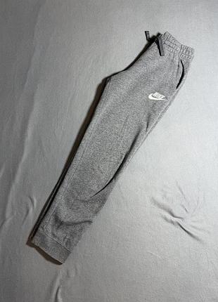 Спортивні штани nike сірі фліс