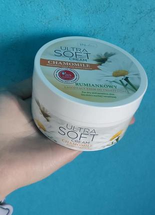Успокаивающий крем для лица и тела с ромашкой - revers inelia camomile soothing face &amp; body cream 200ml