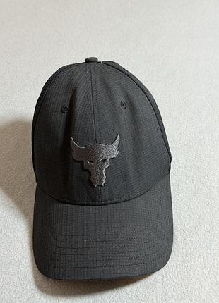 Бейсболка чоловіча under armour project rock чорна