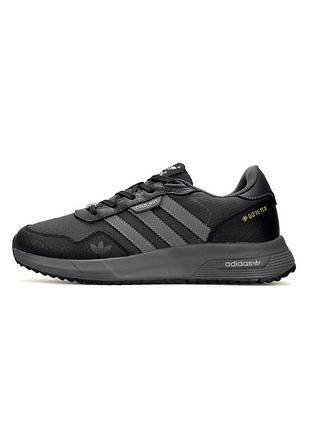 👟 кросівки     adidas retropy gtx gore-tex grey black    / наложка bs👟