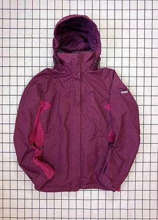 Куртка salewa на технологии hillary ptx 3/1ний с флисовым подкаладом.