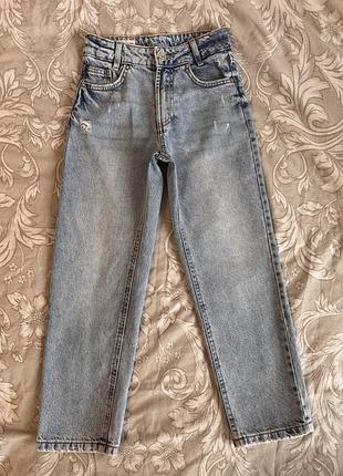Джинси mom zara 9 років для дівчинки 134 см