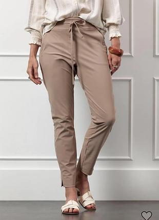 Шикарные брендовые брюки studio anneloes downstairs bonded trousers (оригинал)