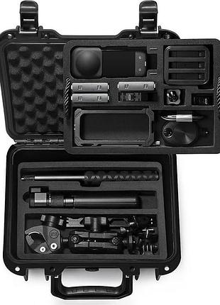 Водонепроникний кейс lekufee portable waterproof hard case lk408 кейс для екшн-камери insta360 x4