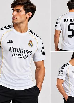 Футболка adidas real madrid оригінал | чоловіча | розмір l-xl | білий