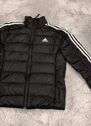 Куртка для хлопця adidas чорна, розмір s