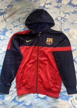 🔥 оригінальна кофта nike fc barcelona (розмір l)