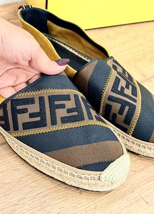 Оригінальні еспадрильї fendi ff 3