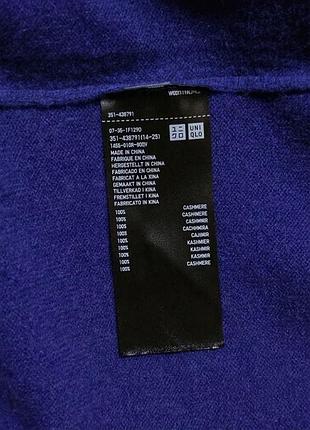 Свитер uniqlo 100% кашемир 6