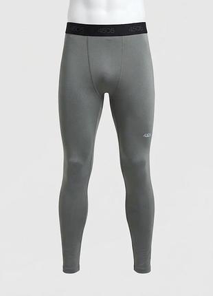 Чоловічі спортивні термоштани / кальсони asos 4505 (сірі, функціональні)