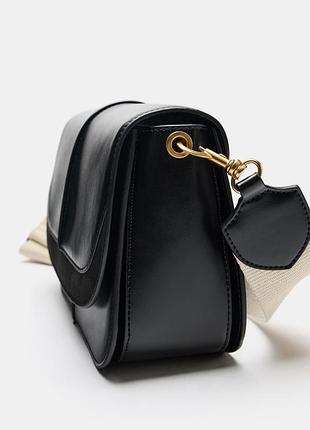 Сумочка чорна zara 3