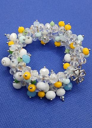 Браслет стекло бижутерия