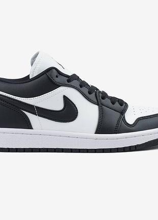 Jordan 1 low black white 4