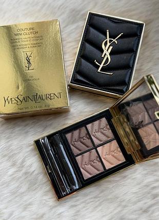 Тіні для повік yves saint laurent couture mini clutch 100 stora dolls