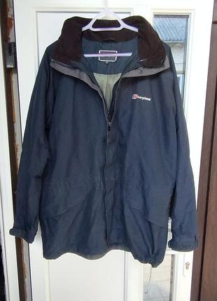 Куртка мембранная для дождливо-ветренной погоды berghouse gore-tex, xl.