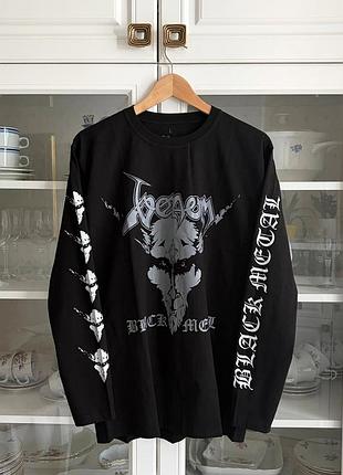 Новый лонгслив / мерч venom - black metal
