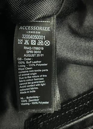 Кожаная сумочка кросс боди accenssorize 9