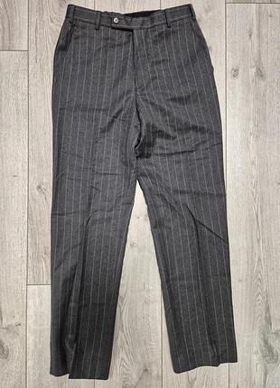 Мужские классические брюки из шерсти zegna,46(s) размер