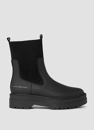 Жіночі черевики tommy hilfiger chunky cleat rain
