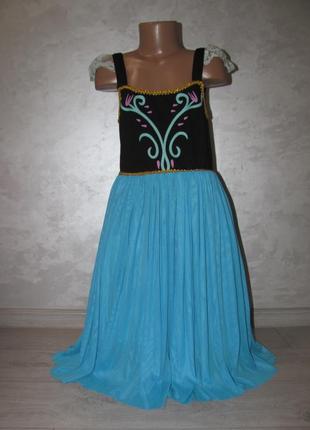 Сукня з накидкою/болеро «анни» frozen «холодне серце» р. 7-9л.