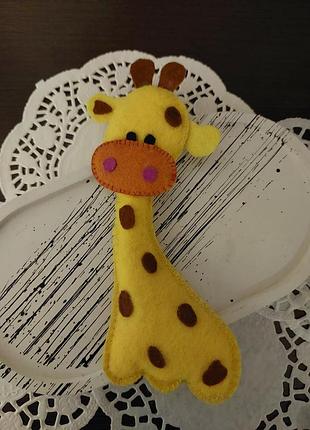 Фігурка з фетру ручної роботи!!! жираф 🦒