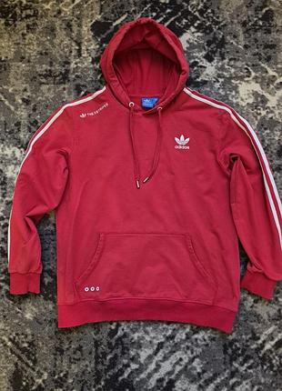 Худі унісекс adidas червоне